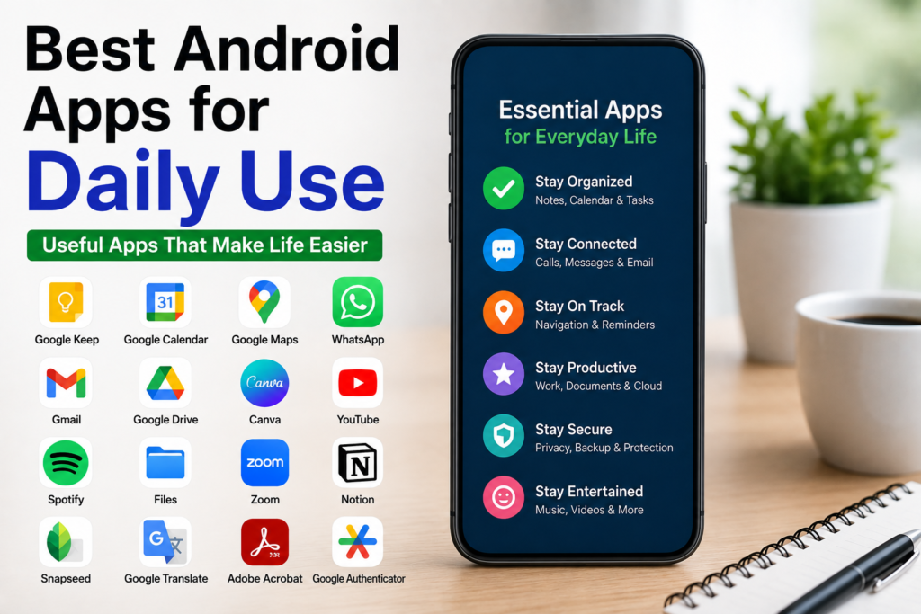 Best Android Apps for Daily Use