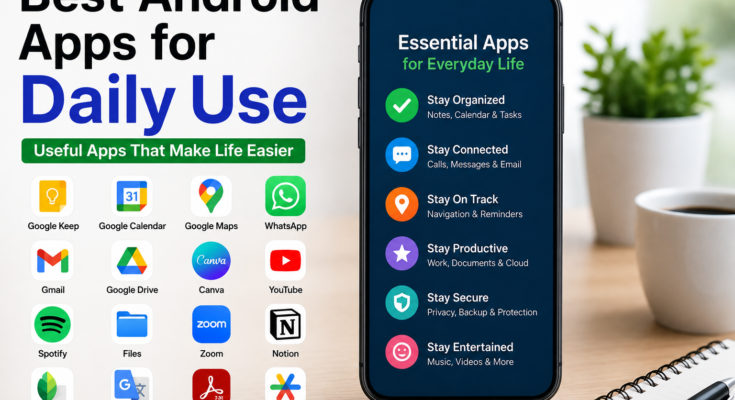 Best Android Apps for Daily Use