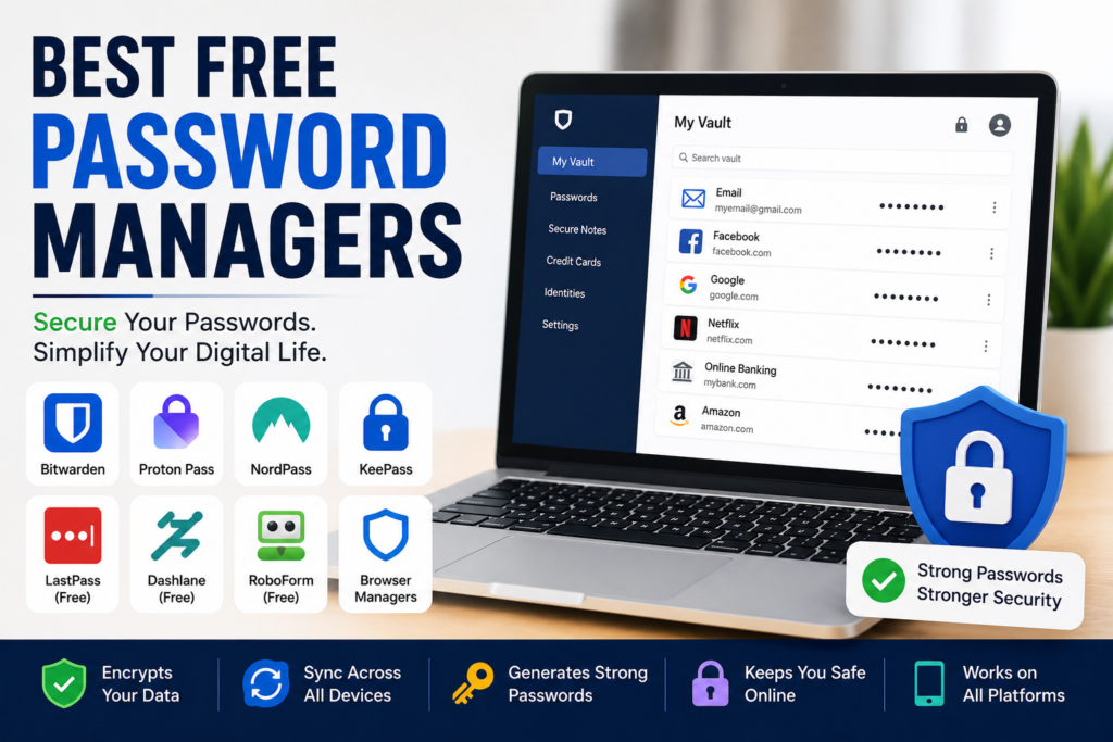 Best Free Password Managers