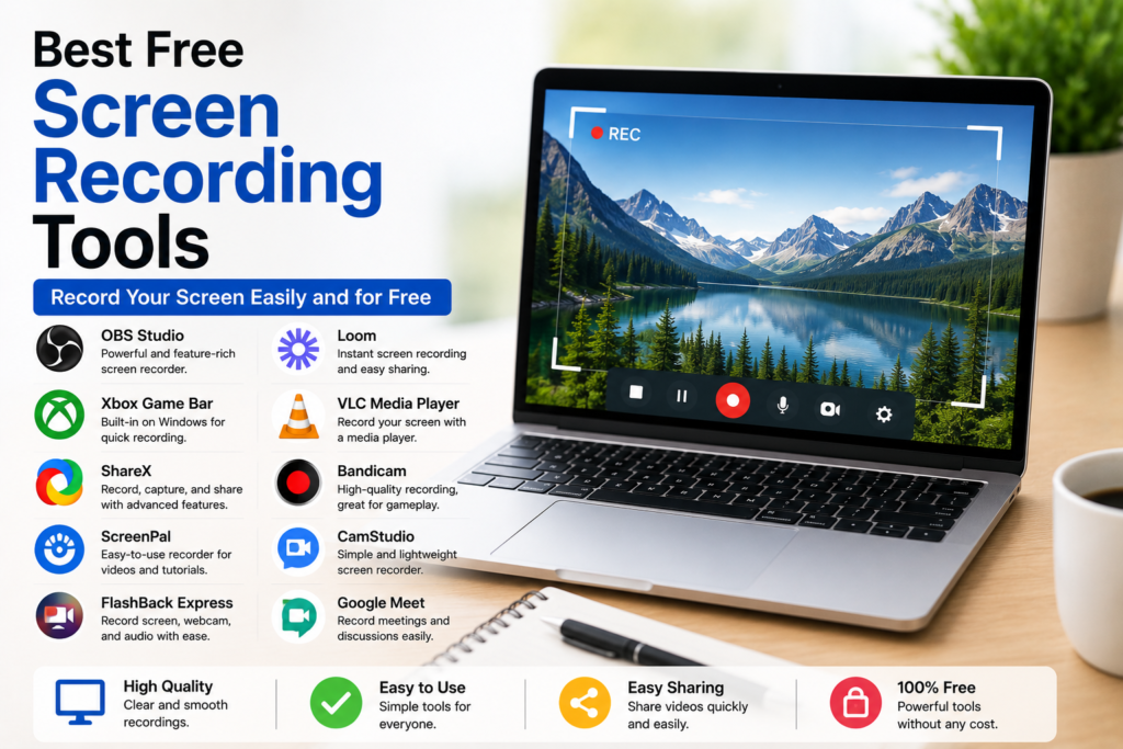 Best Free Screen Recording Tools