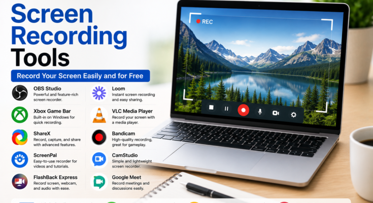 Best Free Screen Recording Tools