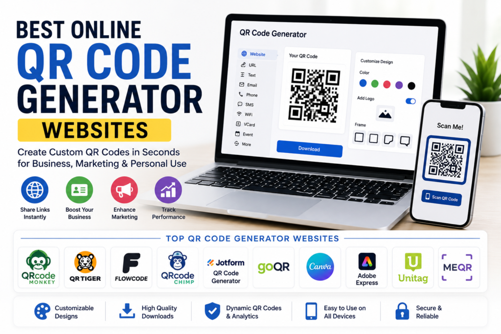 Best Online QR Code Generator Websites