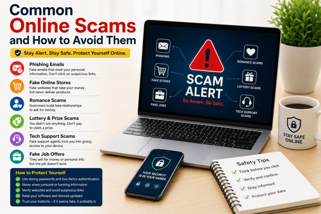 Common Online Scams and How to Avoid Them