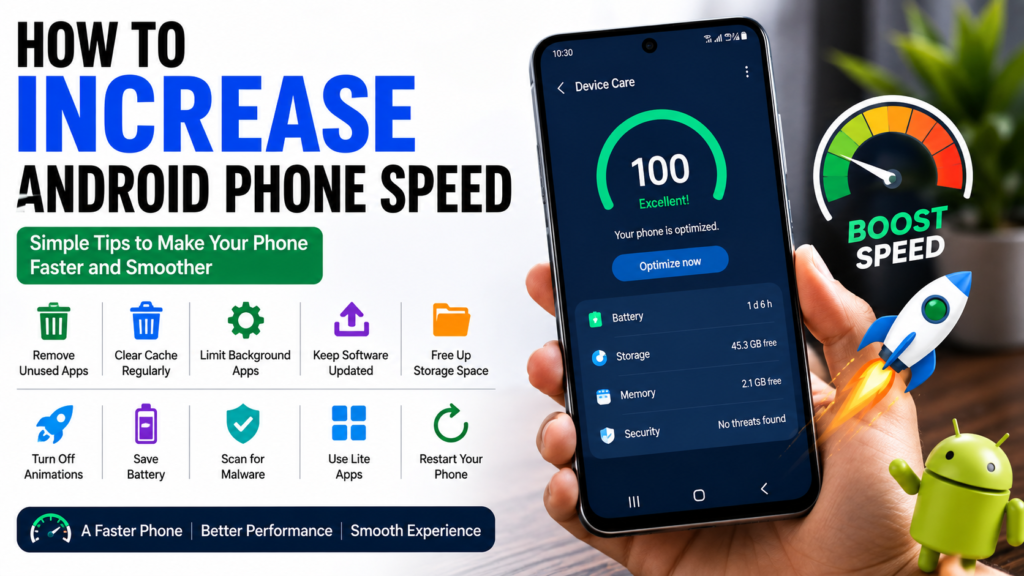 How to Increase Android Phone Speed